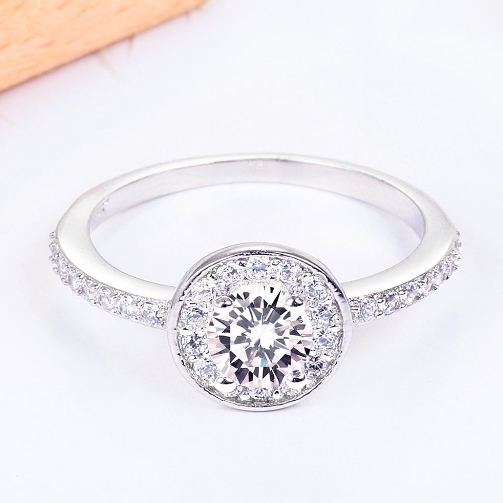 New 925 silver ring for women, size 6-9 - Picture 4 of 8